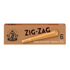 Zig-Zag Cones Unbleached 1 1/4