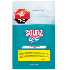 SOURZ by Spinach Blue Raspberry and Watermelon