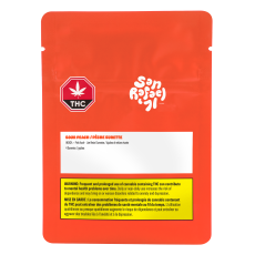 Alternative view of San Rafael 71 Sour Peach Live Resin Gummies