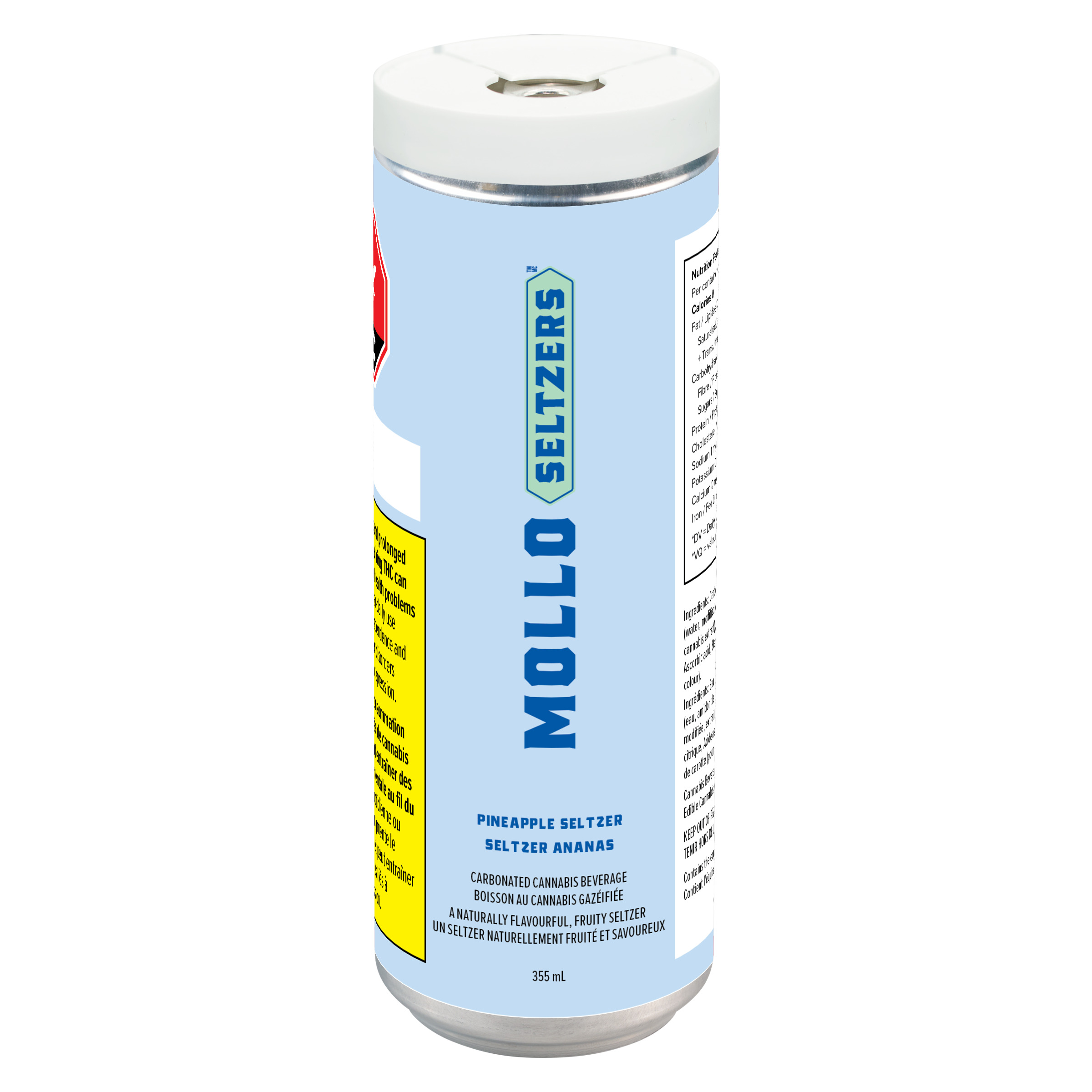 Mollo Seltzer Pineapple