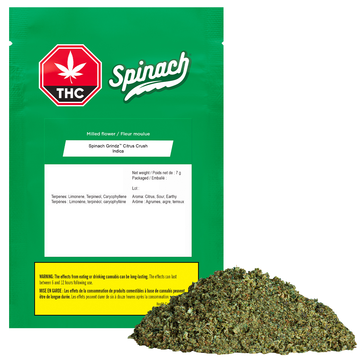 Spinach Grindz Citrus Crush