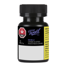 Alternative view of Tweed CBD:CBG 6:1 Softgels