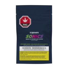 Alternative view of Edison Sonics Kiwi Berry Burst 1:1 CBD:THC Nano