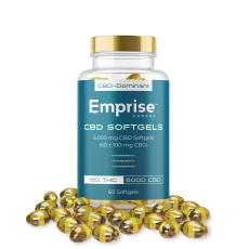 Emprise 6000mg CBD Softgels (60 x 100 mg CBD)