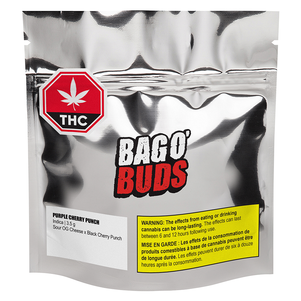 Big Bag OBuds Purple Cherry Punch Indica - Image 2