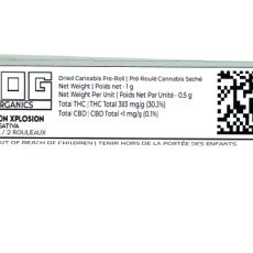 Alternative view of FOG Cannabis Lemon Xplosion