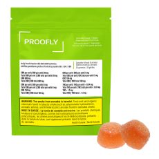 LEP Proofly Daily Peach Passion CBC:CBG:CBD Gummies