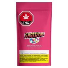 Alternative view of SHREDEms Red Apple Peach Indica MAX10 Party Pack THC Gummy