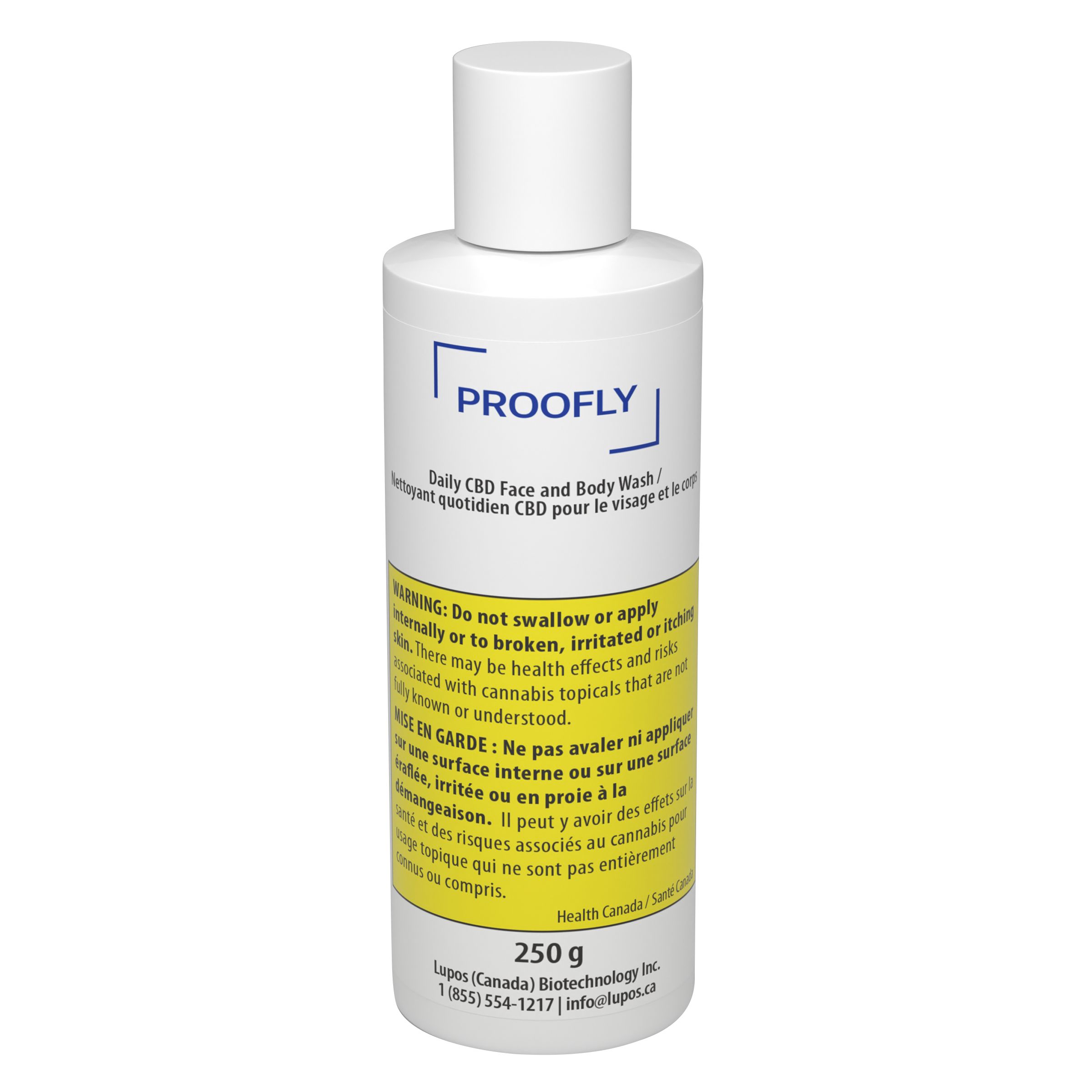 LEP Proofly Daily CBD Face and Body Wash