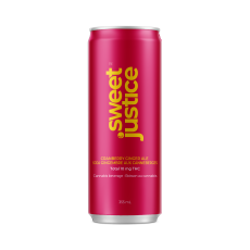 Sweet Justice Cranberry Gingerale 10 THC 10 CBG