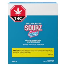 Alternative view of Spinach Blue Raspberry Watermelon Fully Blasted SOURZ