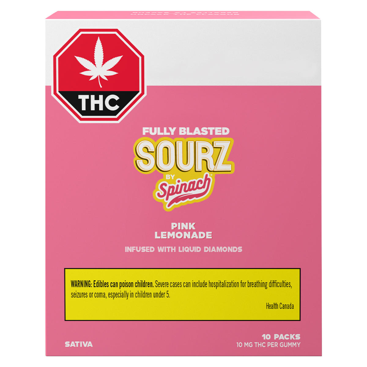 Spinach Pink Lemonade Fully Blasted SOURZ - Image 2