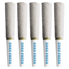 Back Forty Frosted Icicles Infused Pre Roll White Freeze