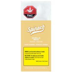 Alternative view of Spinach Vanilla RNTZ Liquid Diamonds 1g 510 Vape