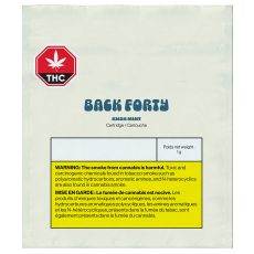 Alternative view of Back Forty Kush Mint 510 Thread Cartridge