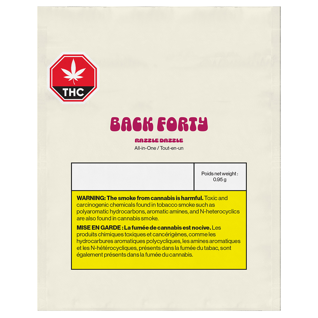 Back Forty Razzle Dazzle AIO Vape - Image 2