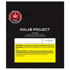 Alternative view of Kolab Project Yuzu Honey Diamonds 510 Thread Cartridge