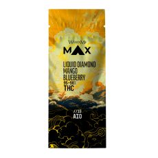 Weed Me MaxLiquid Diamond Mango Blueberry  AIO 1g