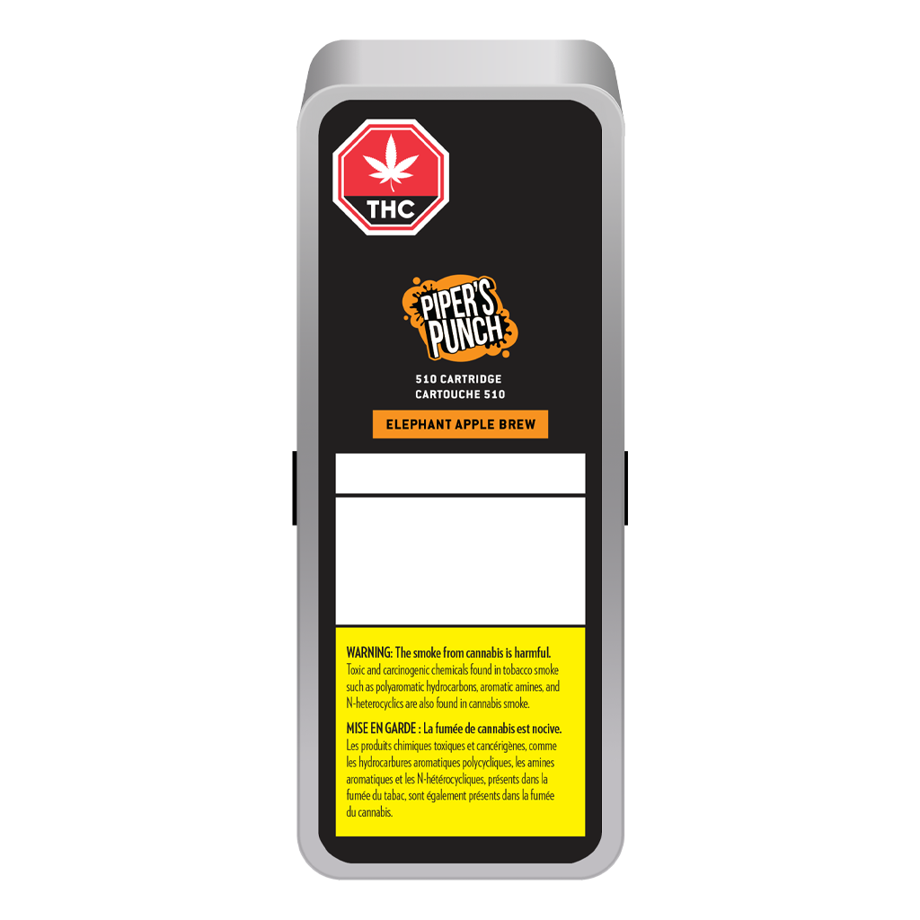 Pipers Punch Elephant Apple Brew Vape 510 1.2g - Image 2