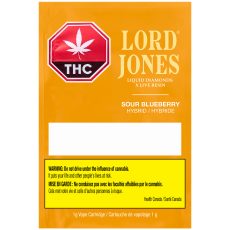 Alternative view of Lord Jones Sour Blueberry with Live Resin