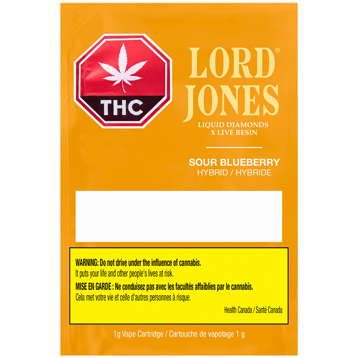 Lord Jones Sour Blueberry with Live Resin - Image 2
