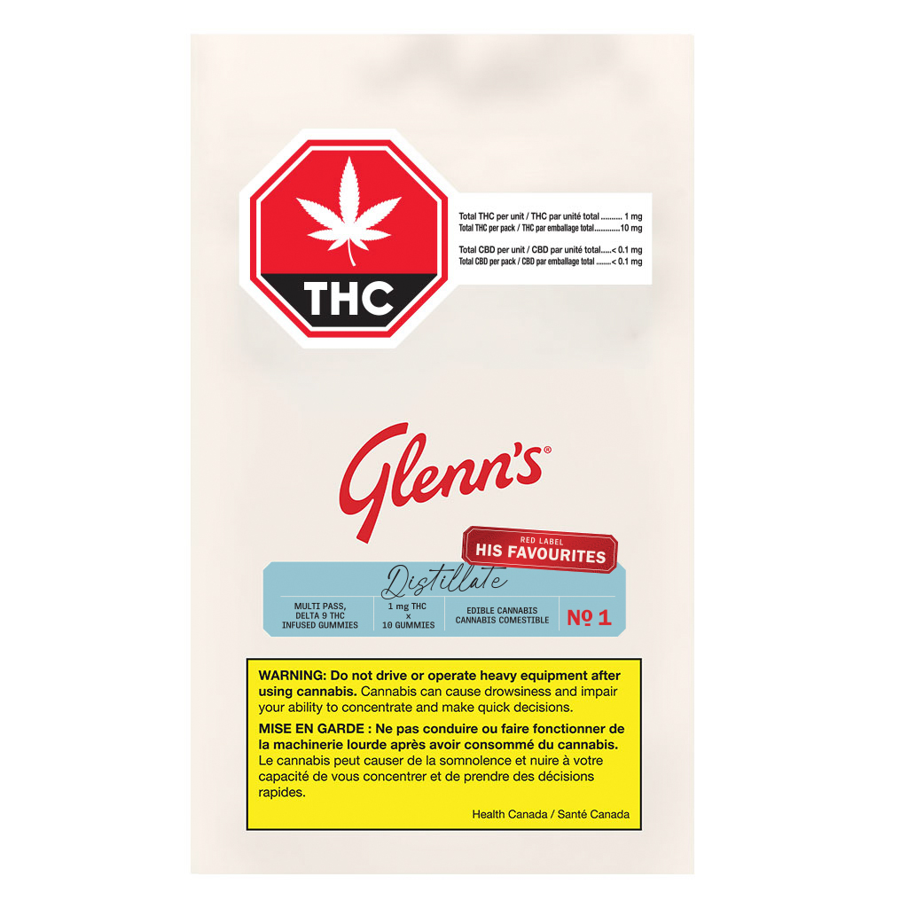 Glenns No.1 His Favourites Distillate Delta 9 Red Label - Image 2