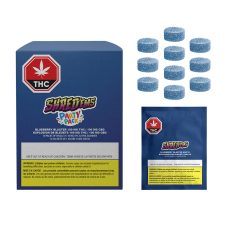 SHRED Ems Blueberry Blaster Max 10 CBG Party Pack