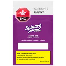 Alternative view of LEP Spinach Pufferz Grape Gas AIO