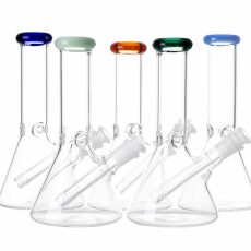 Alternative view of Value Glass 8" Glass Beaker Bong