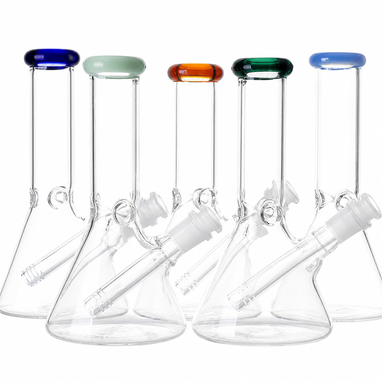 Value Glass 8" Glass Beaker Bong - Image 2